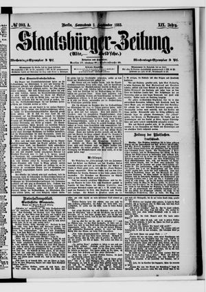 Staatsbürger-Zeitung vom 01.09.1883