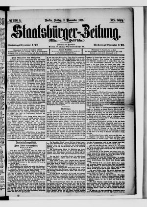 Staatsbürger-Zeitung vom 02.11.1883