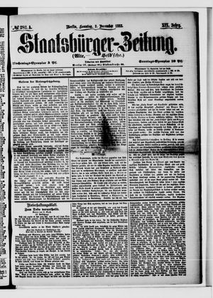 Staatsbürger-Zeitung vom 02.12.1883