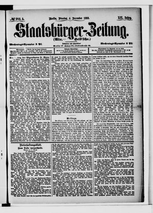 Staatsbürger-Zeitung vom 04.12.1883