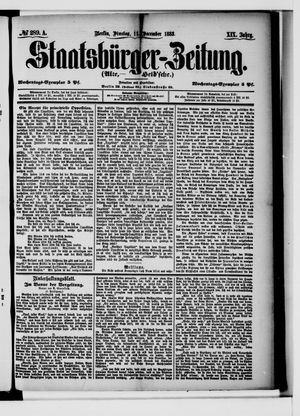 Staatsbürger-Zeitung vom 11.12.1883
