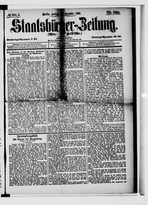 Staatsbürger-Zeitung vom 16.12.1883