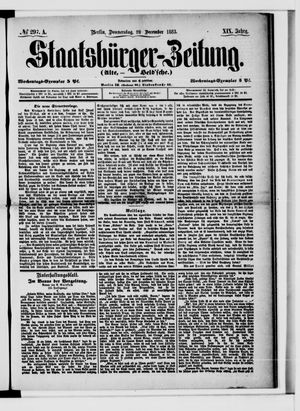 Staatsbürger-Zeitung vom 20.12.1883