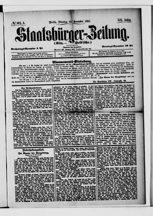 Staatsbürger-Zeitung vom 25.12.1883