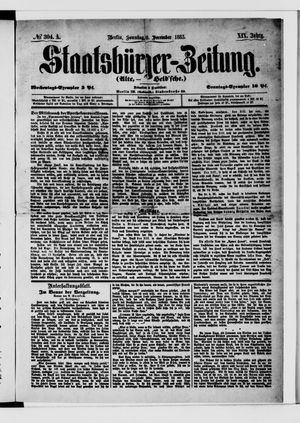 Staatsbürger-Zeitung vom 30.12.1883