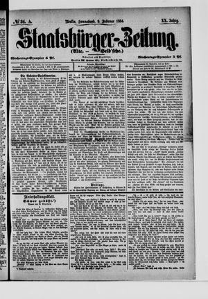 Staatsbürger-Zeitung vom 09.02.1884