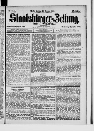Staatsbürger-Zeitung on Feb 29, 1884