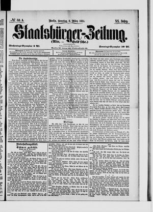 Staatsbürger-Zeitung vom 02.03.1884
