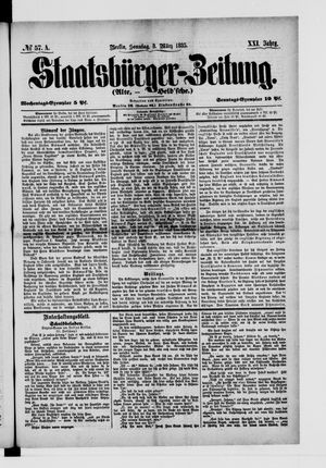 Staatsbürger-Zeitung on Mar 8, 1885