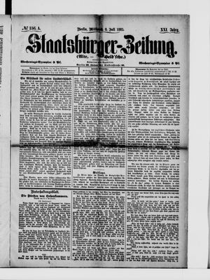 Staatsbürger-Zeitung vom 08.07.1885