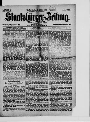 Staatsbürger-Zeitung vom 02.10.1885
