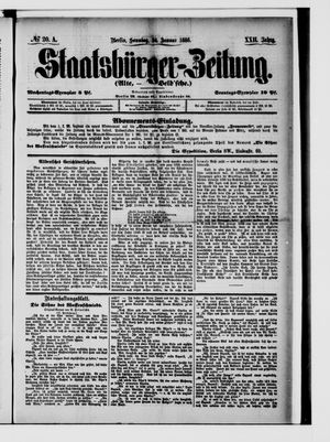 Staatsbürger-Zeitung vom 24.01.1886