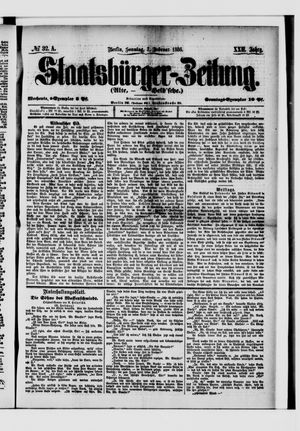 Staatsbürger-Zeitung vom 07.02.1886
