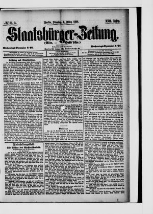 Staatsbürger-Zeitung on Mar 2, 1886