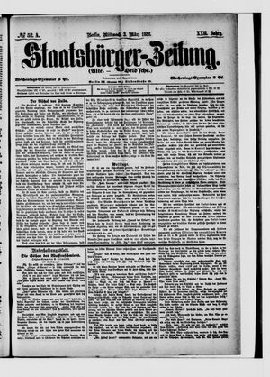 Staatsbürger-Zeitung on Mar 3, 1886
