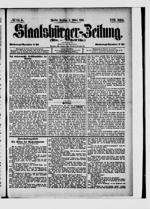 Staatsbürger-Zeitung vom 05.03.1886