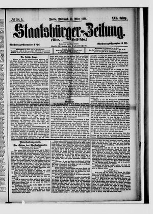 Staatsbürger-Zeitung vom 10.03.1886
