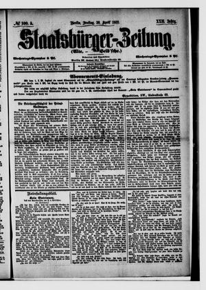 Staatsbürger-Zeitung vom 30.04.1886