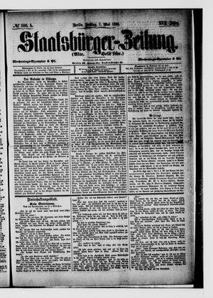Staatsbürger-Zeitung vom 07.05.1886