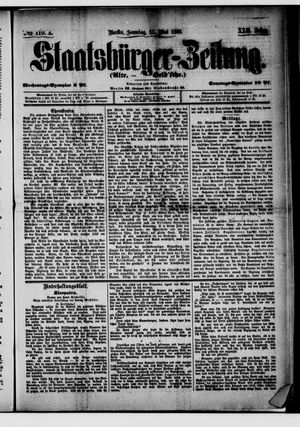 Staatsbürger-Zeitung on May 23, 1886