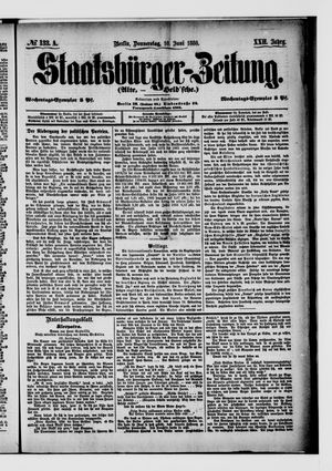 Staatsbürger-Zeitung on Jun 10, 1886