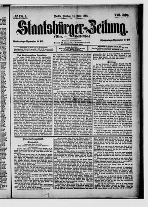 Staatsbürger-Zeitung vom 11.06.1886