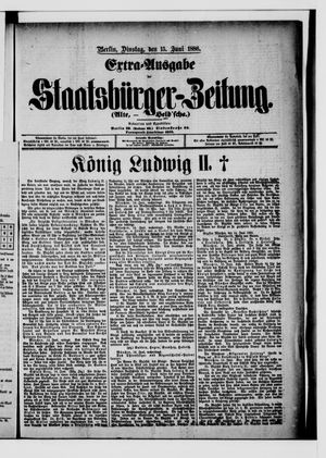 Staatsbürger-Zeitung on Jun 15, 1886