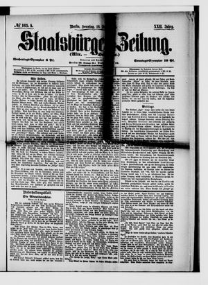 Staatsbürger-Zeitung vom 18.07.1886