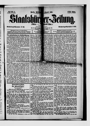 Staatsbürger-Zeitung on Aug 4, 1886