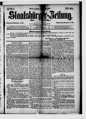 Staatsbürger-Zeitung vom 27.08.1886