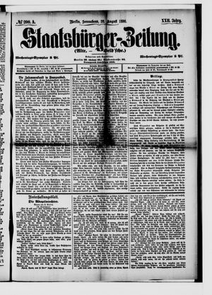 Staatsbürger-Zeitung vom 28.08.1886