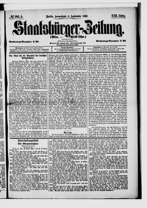 Staatsbürger-Zeitung vom 04.09.1886