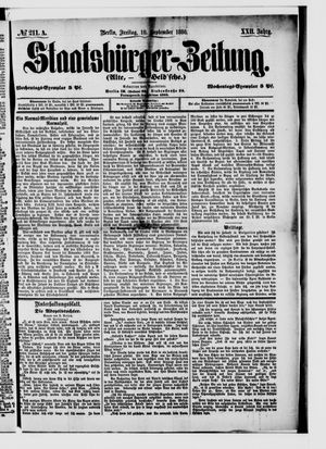Staatsbürger-Zeitung vom 10.09.1886