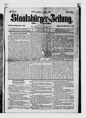 Staatsbürger-Zeitung vom 01.10.1886