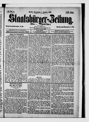 Staatsbürger-Zeitung vom 07.10.1886