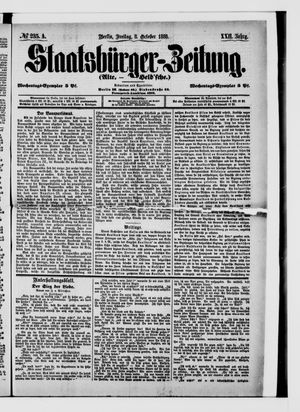 Staatsbürger-Zeitung vom 08.10.1886