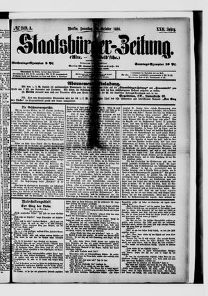 Staatsbürger-Zeitung vom 24.10.1886