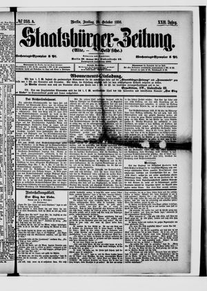 Staatsbürger-Zeitung vom 29.10.1886