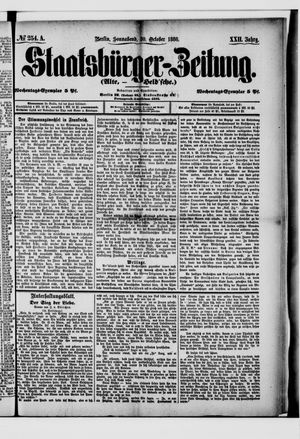 Staatsbürger-Zeitung vom 30.10.1886