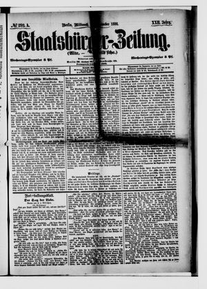 Staatsbürger-Zeitung vom 15.12.1886