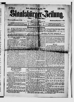Staatsbürger-Zeitung vom 29.12.1886