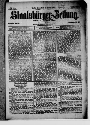 Staatsbürger-Zeitung vom 01.01.1887