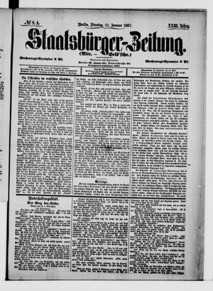 Staatsbürger-Zeitung vom 11.01.1887