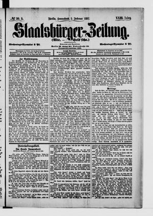 Staatsbürger-Zeitung vom 05.02.1887