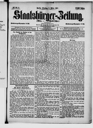 Staatsbürger-Zeitung vom 08.03.1887