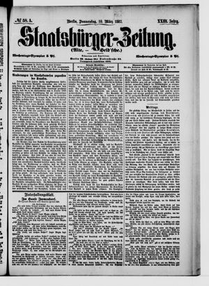 Staatsbürger-Zeitung vom 10.03.1887