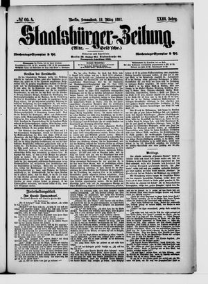 Staatsbürger-Zeitung on Mar 12, 1887