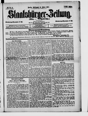 Staatsbürger-Zeitung vom 30.03.1887