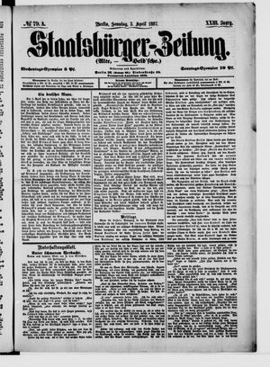 Staatsbürger-Zeitung on Apr 3, 1887