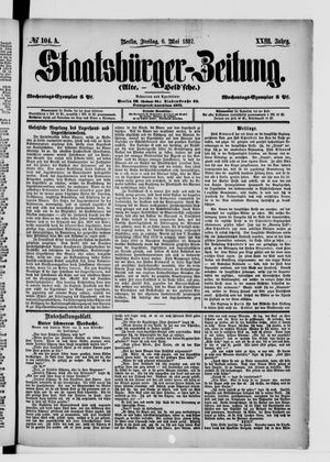 Staatsbürger-Zeitung vom 06.05.1887